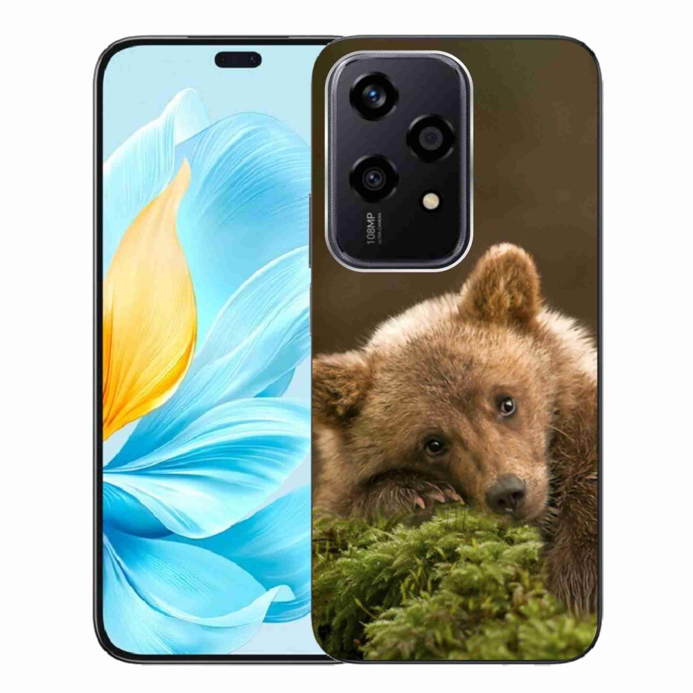 Zselés borítás mmCase a Honor 200 Lite 5G számára - medve