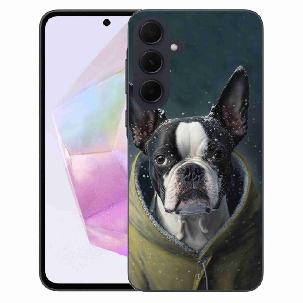 Zselés borítás mmCase Samsung Galaxy A35 5G - bulldog