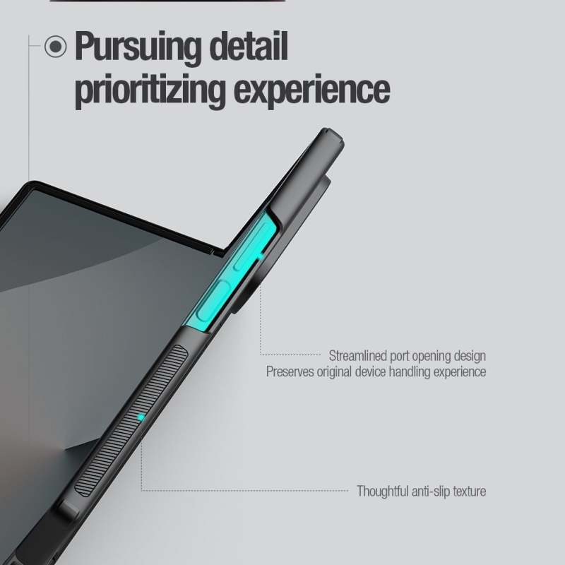 Nillkin Super Frosted FOLD Slot Back Cover for Samsung Galaxy Z Fold 6 fekete