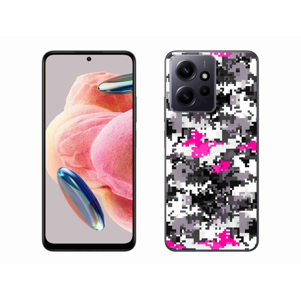 Gél borítás mmCase a Xiaomi Redmi Note 12 4G-hez - terepszínű minta 4