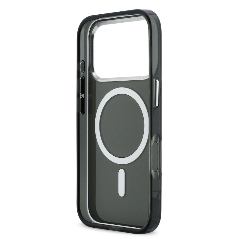 Karl Lagerfeld IML K&CH Heads logós MagSafe hátlap iPhone 17 Próhoz, fekete