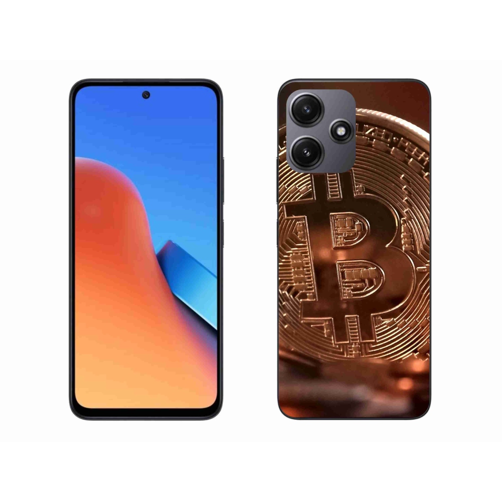 Gél borító mmCase a Xiaomi Redmi 12 5G számára - bitcoin