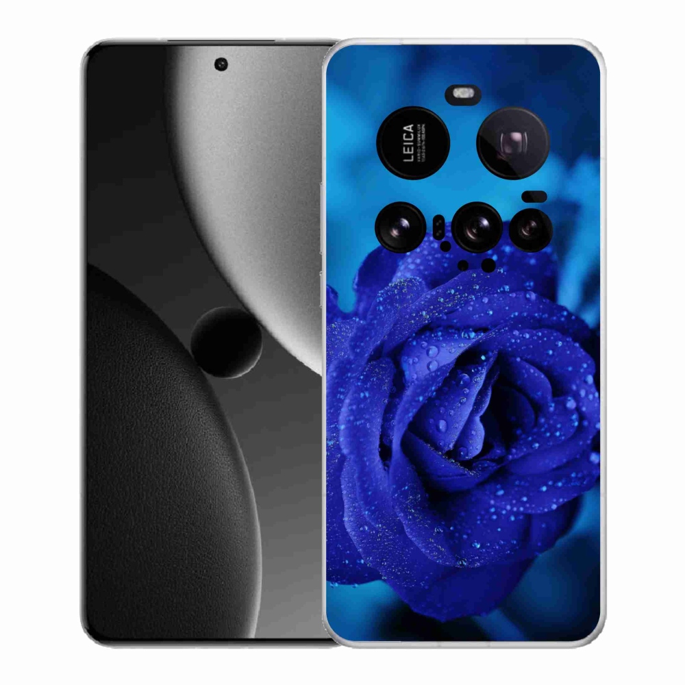 Gél borítás mmCase a Xiaomi 15 Ultra készülékhez - kék rózsa