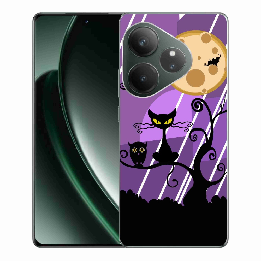 Gél borítás mmCase a Realme GT 6 5G/GT 6T 5G - halloween