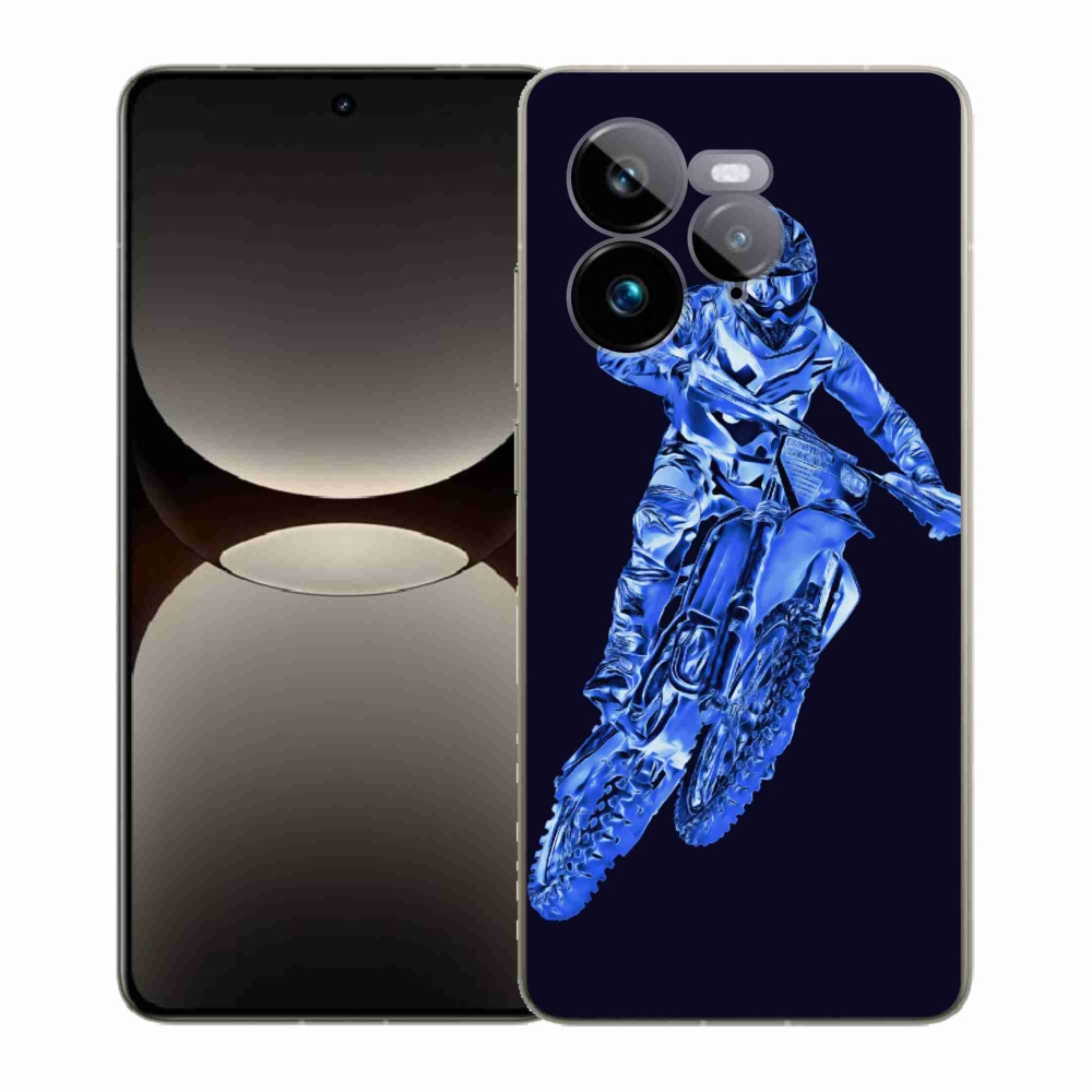 Gél borítás mmCase a Realme GT 7 Pro 5G számára - motocross 1