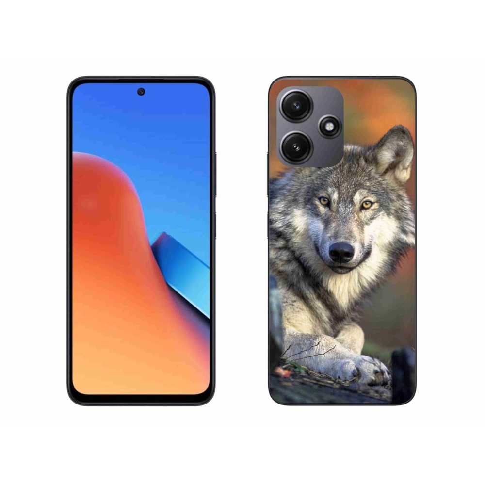 Gél tok mmCase a Xiaomi Redmi 12 5G számára - farkas
