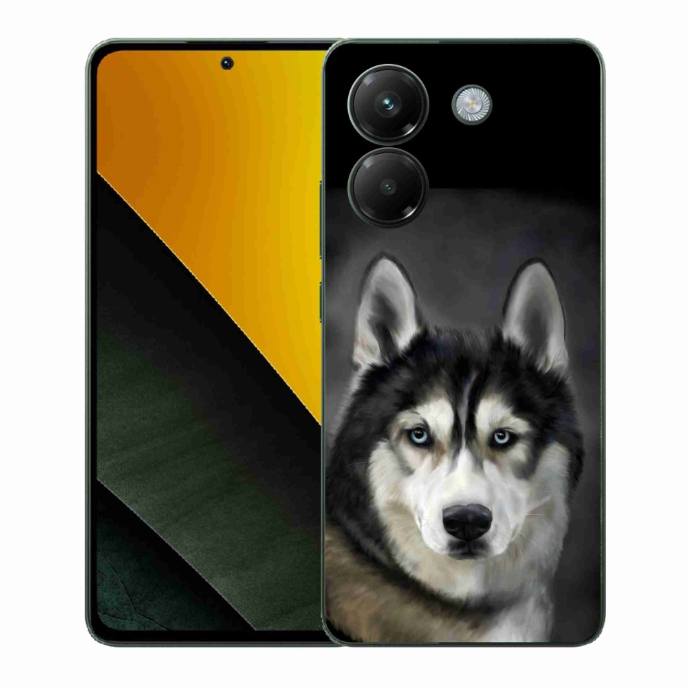 Gél borítás mmCase a Xiaomi Poco M7 Pro 5G számára - husky