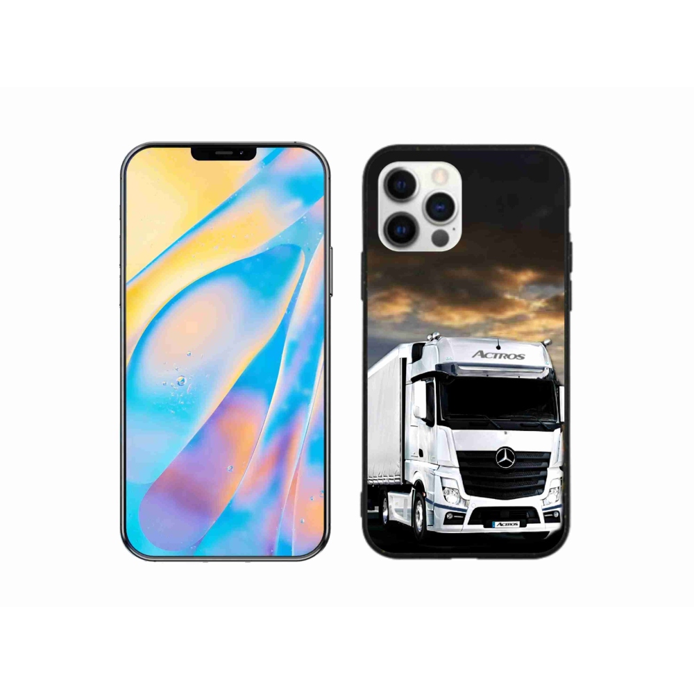 Gél borítás mmCase iPhone 12 készülékhez - teherautó
