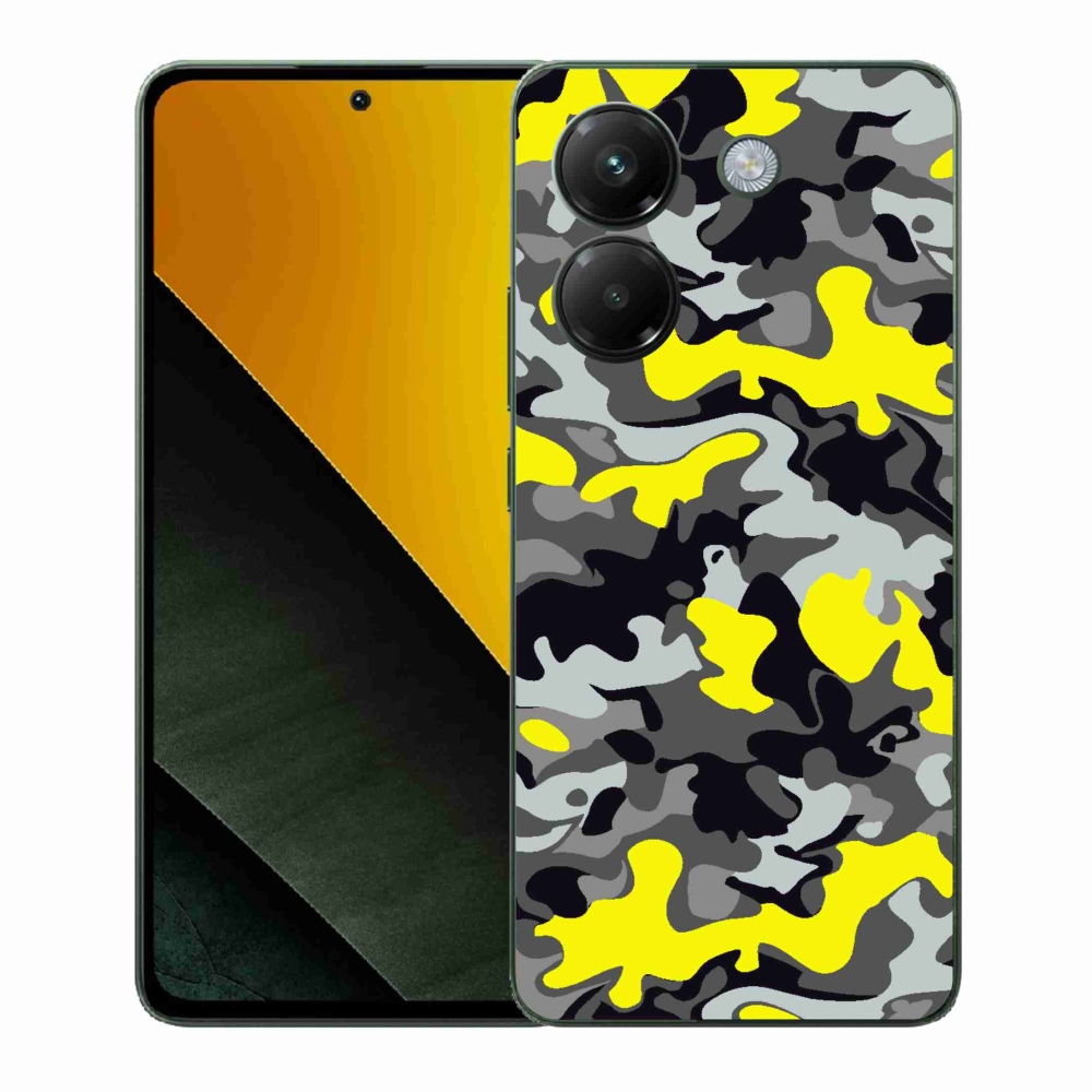 Gél borítás mmCase a Xiaomi Poco M7 Pro 5G számára - álcázó minta 6