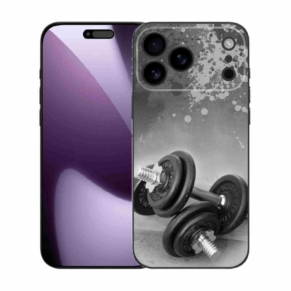 Zselés borítás mmCase iPhone 17 Pro Max készülékhez - súlyzók 1