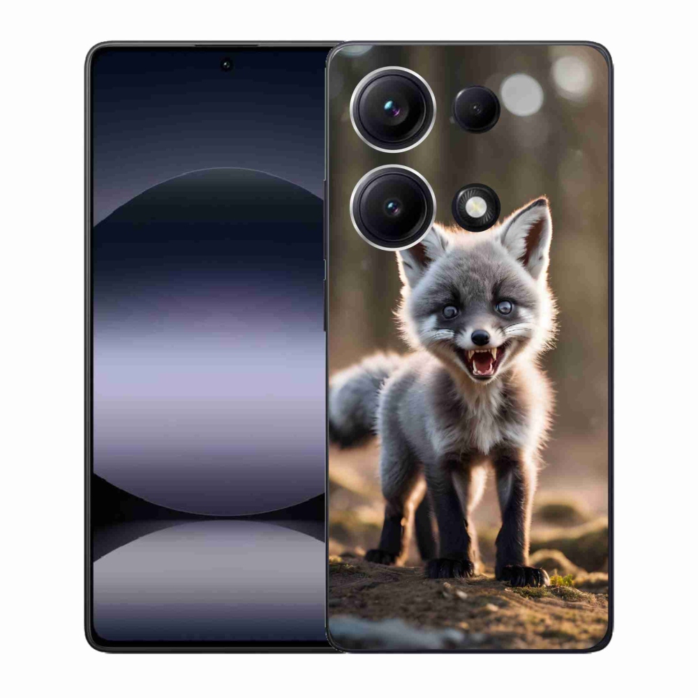 Gél borító mmCase a Xiaomi Redmi Note 14S-hez - angry fox