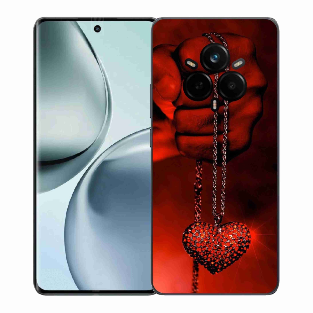 Gél borítás mmCase a Realme 14 Pro+ 5G készülékhez - nyaklánc