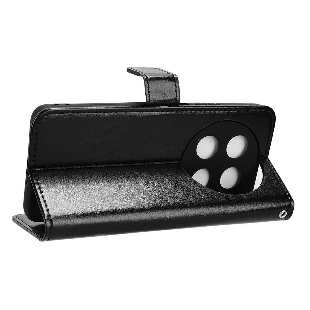 Őrült könyv tok a Huawei Nova 12i számára - fekete