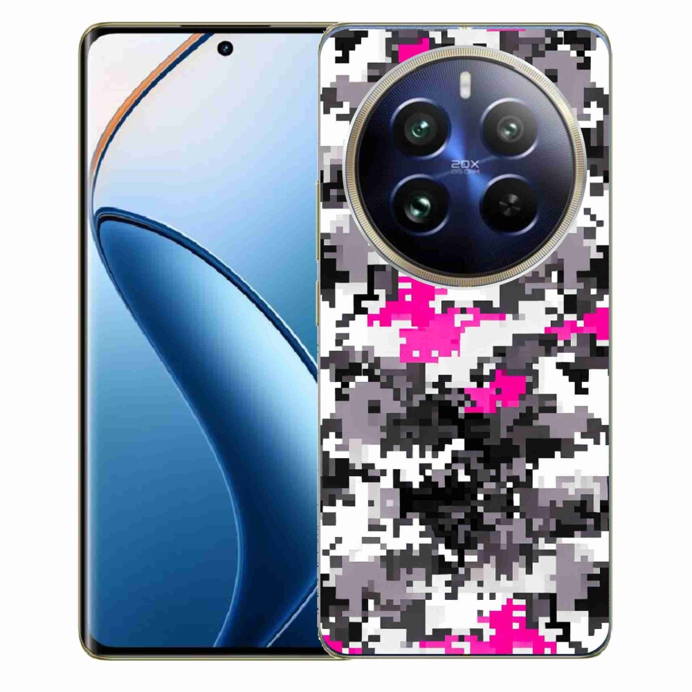 Gél borítás mmCase a Realme 12 Pro 5G/12 Pro+ 5G számára - álcázó minta 4