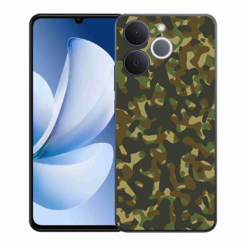 Zselés borítás mmCase a Realme Note 70T készülékhez - álcázó mintázat 1