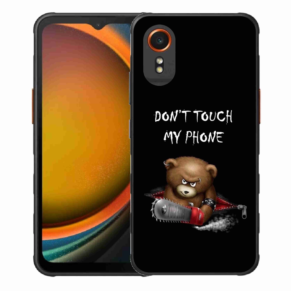 Gél védőburkolat mmCase Samsung Galaxy Xcover 7 - ne érintse meg a telefont