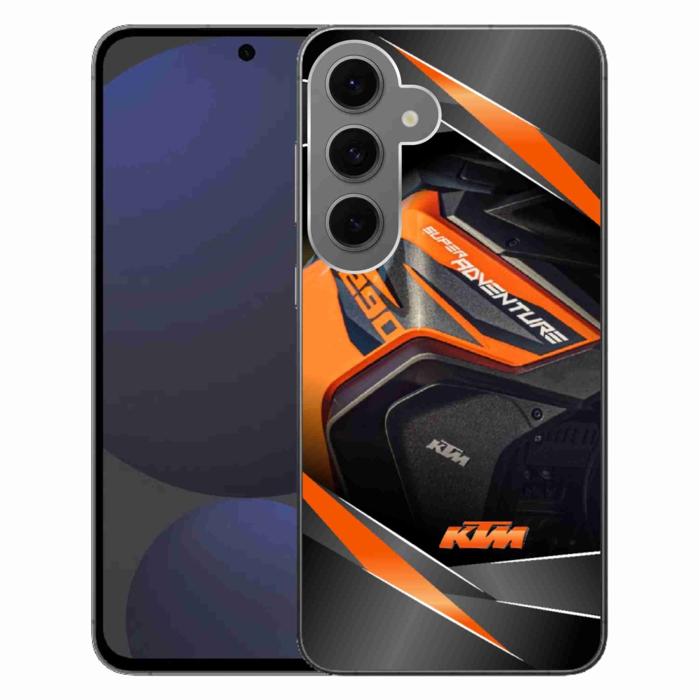 Gél védőhuzat mmCase Samsung Galaxy S24 FE készülékhez - motoros ktm