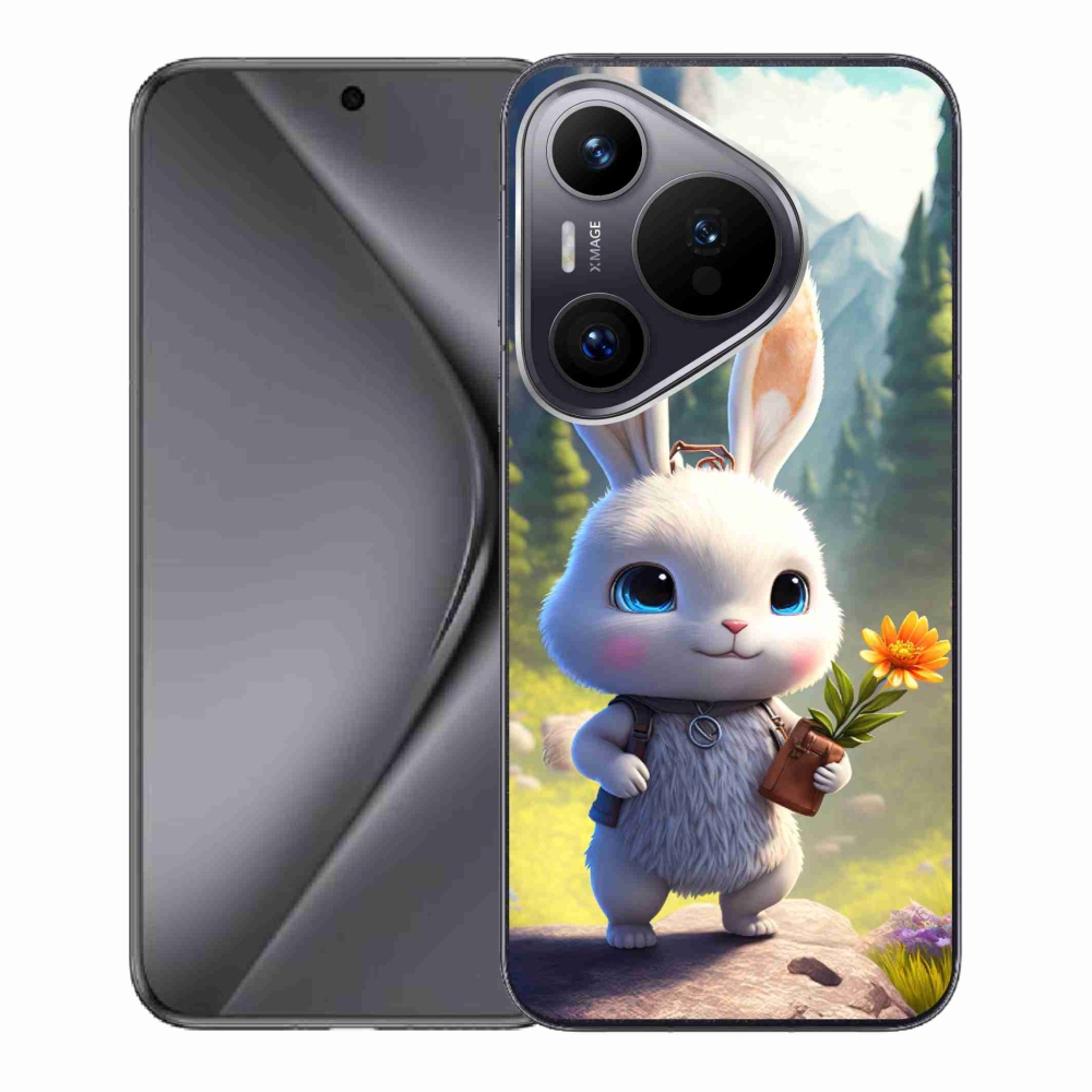 Gél borítás mmCase a Huawei Pura 70 készülékhez - aranyos nyuszi