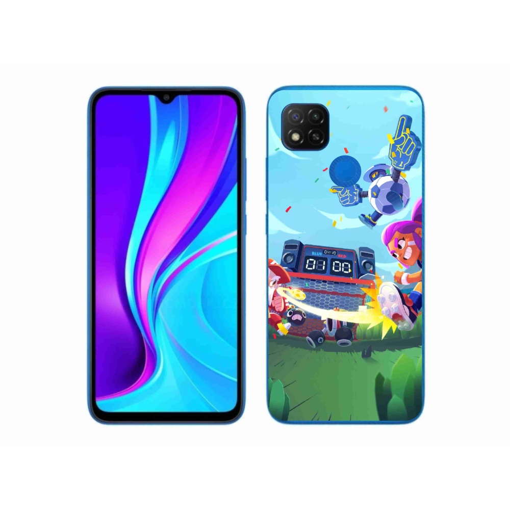 Gél borítás mmCase a Xiaomi Redmi 9C-hez - verekedés csillagok 1