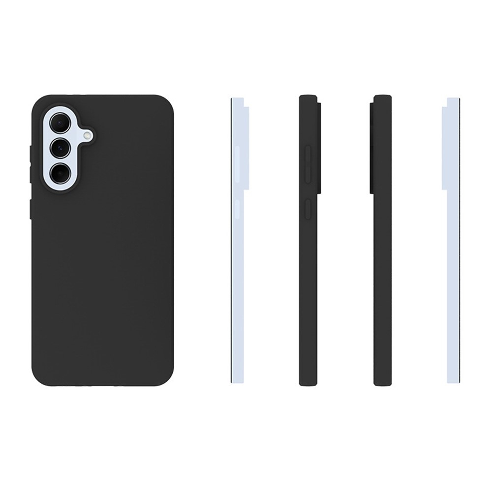 Matt zselés tok Samsung Galaxy A56 5G készülékhez - fekete