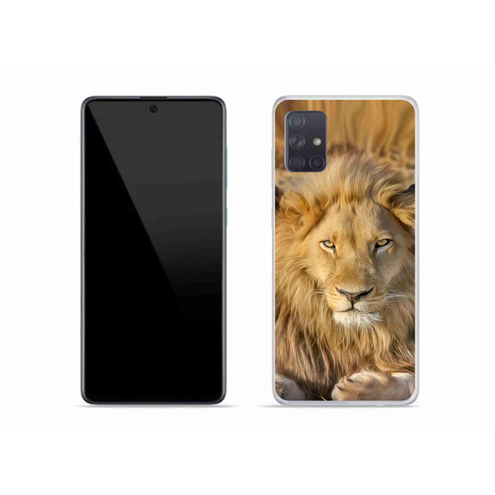 Gél védőburkolat mmCase Samsung Galaxy A51 - Lion 2 számára