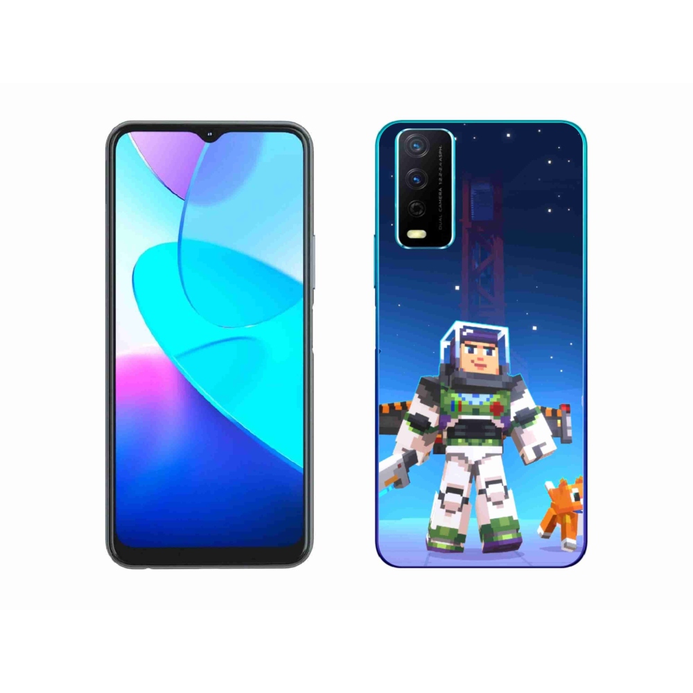 Gél borítás mmCase a Vivo Y11s/Y20s készülékhez - minecraft 2