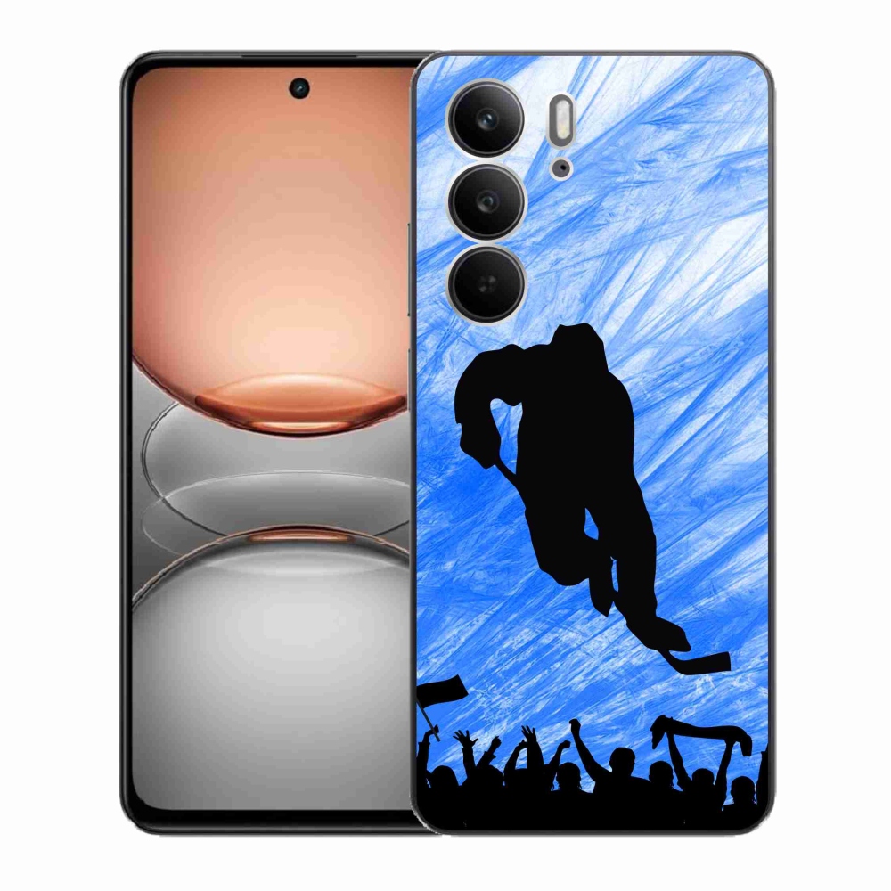 Gél borítás mmCase a Realme C75 készülékhez - hokis játékos