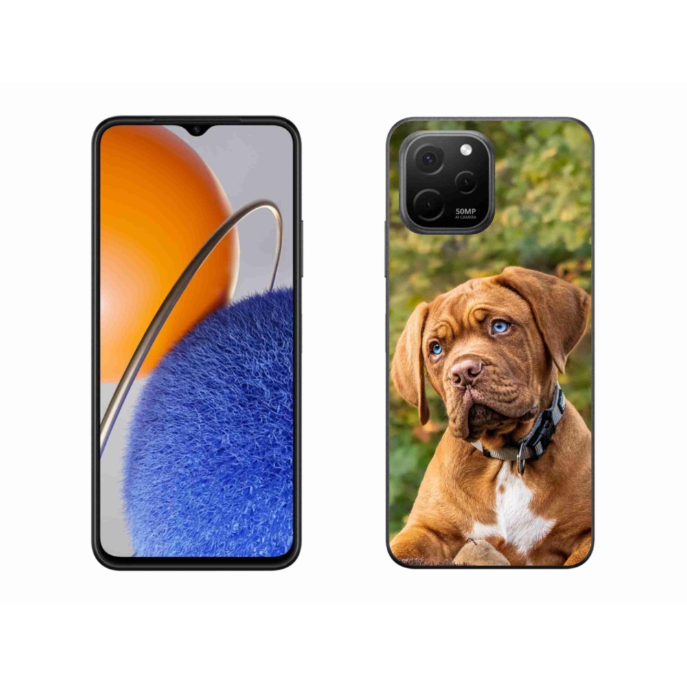 Gél borítás mmCase a Huawei Nova Y61-hez - kölyökkutyakék