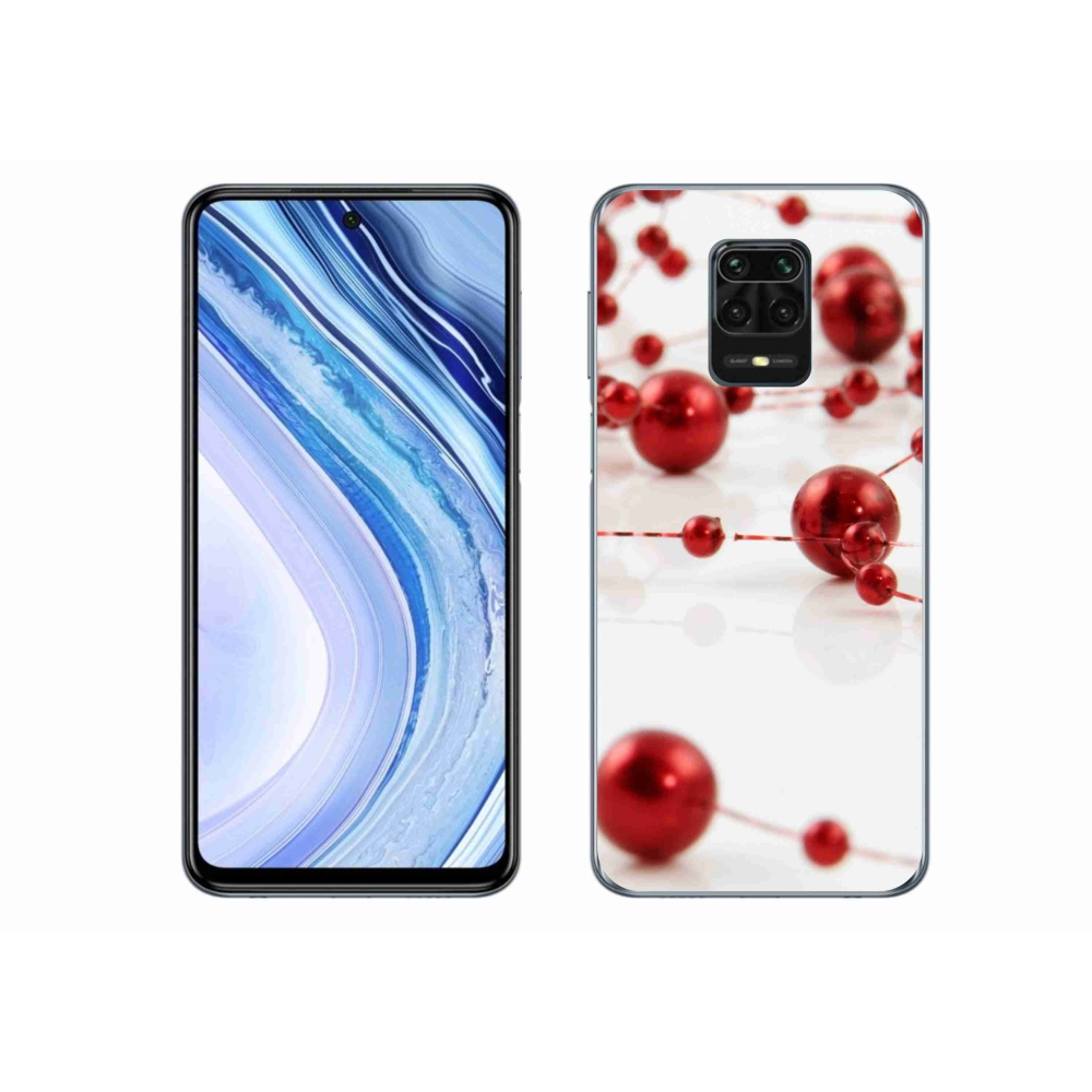 Gél borítás mmCase a Xiaomi Redmi Note 9S-hez - karácsonyi lánc