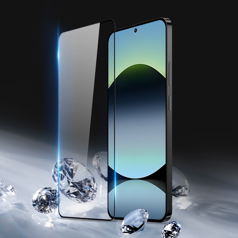 DUX 9D teljes képernyőüveg a Xiaomi Redmi Note 14S-en