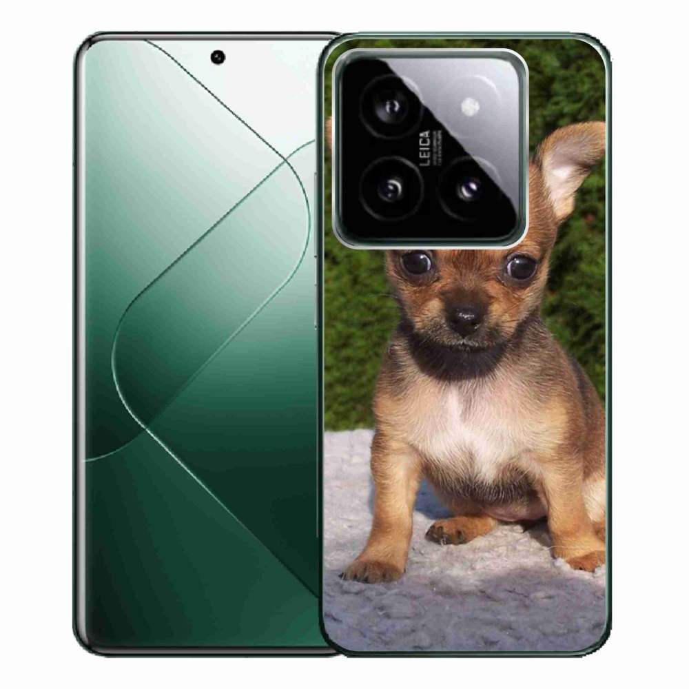 Gél tok mmCase a Xiaomi 14 Pro számára - chihuahua 3