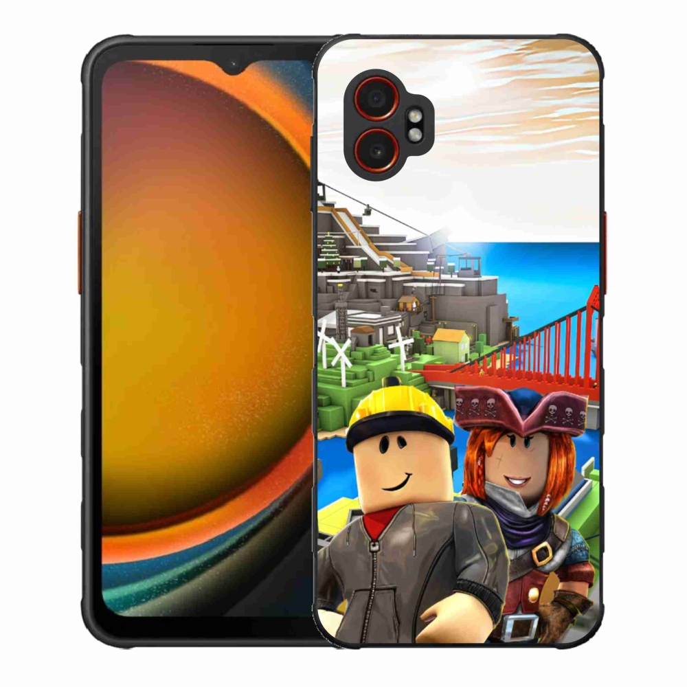 Gél borítás mmCase Samsung Galaxy Xcover 7 Pro készülékhez - roblox 1