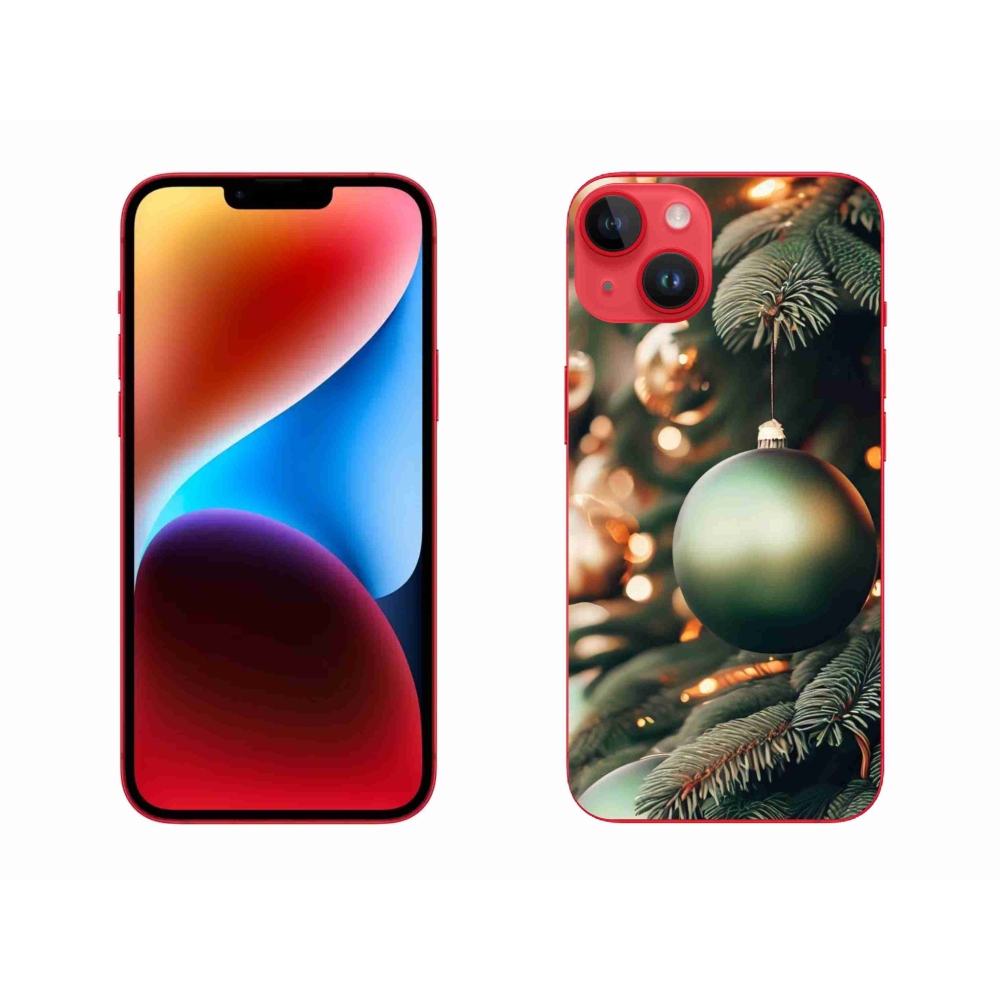 Gél borítás mmCase iPhone 14 Plus készülékhez - karácsonyi dekoráció 1