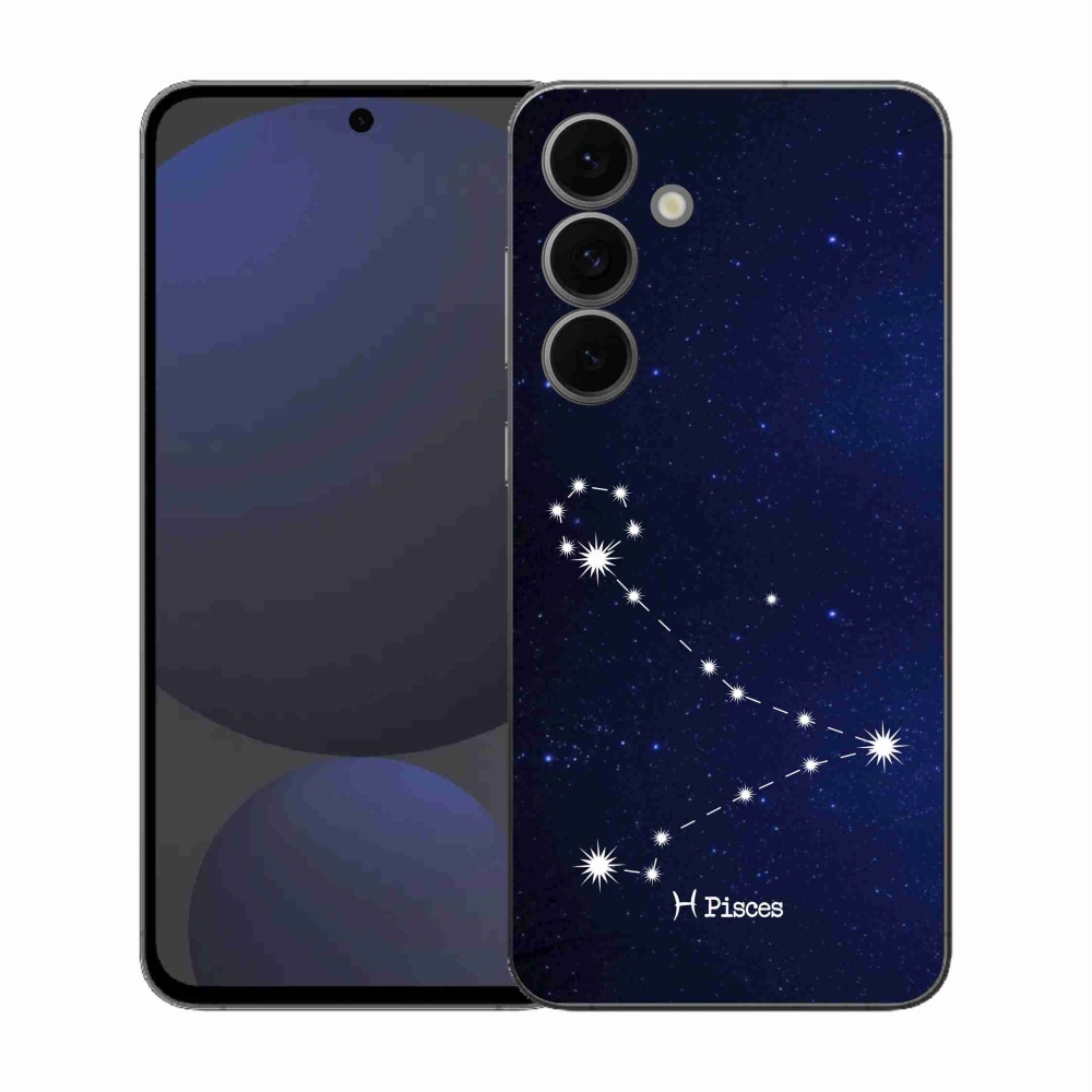 Gél borítás mmCase Samsung Galaxy S25 FE - csillagkép Halakhoz