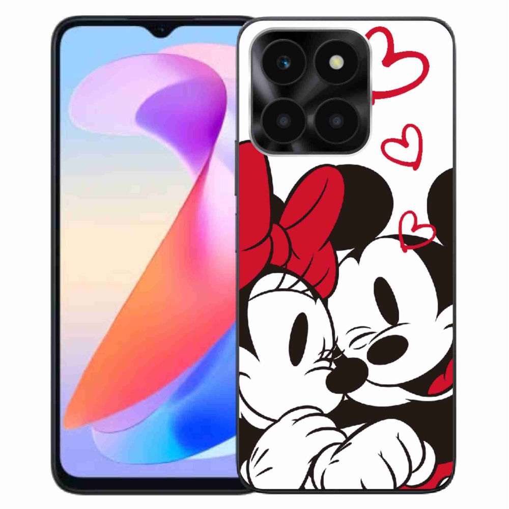 Zselés borítás mmCase a Honor X6a készülékhez - minnie és mickey