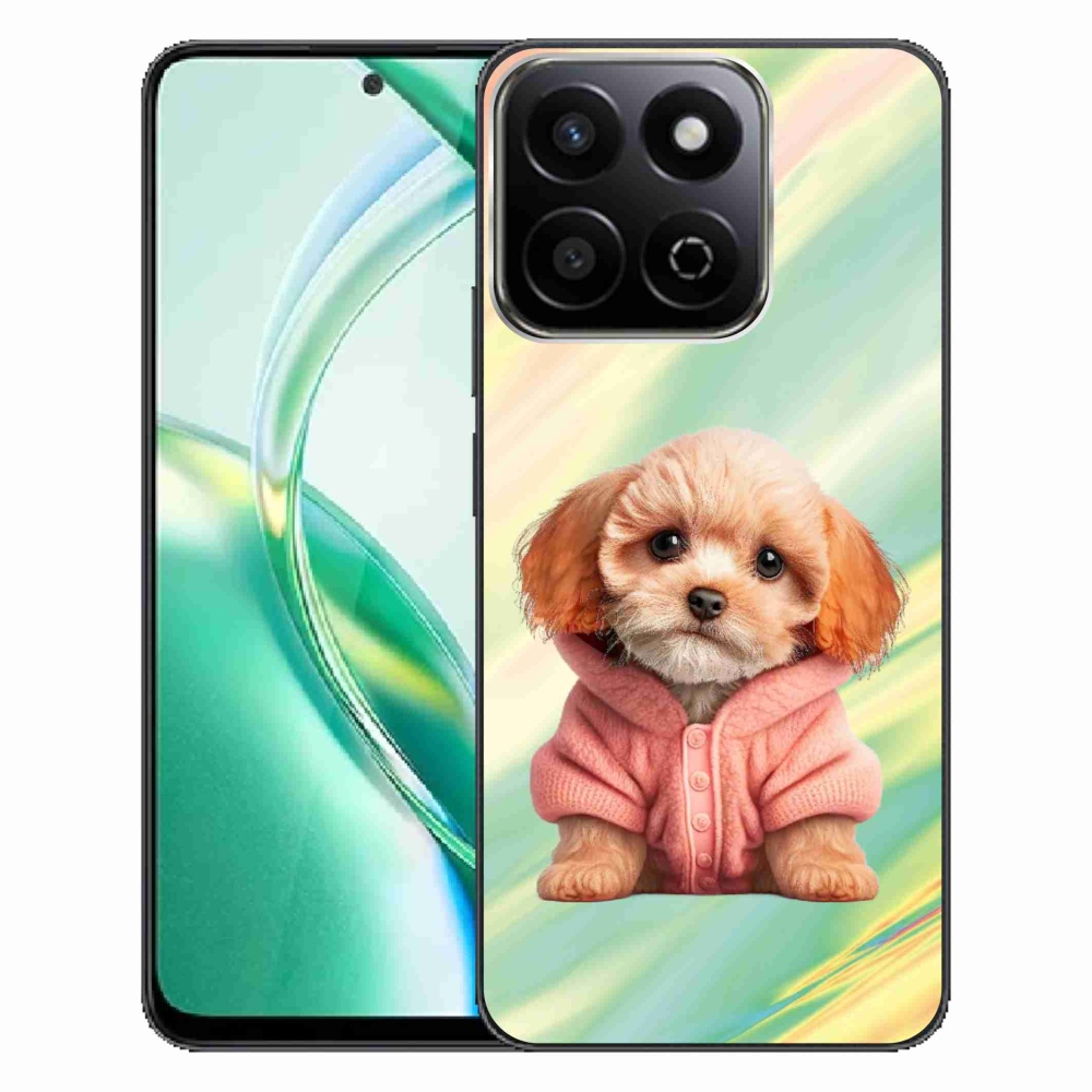 Zselés borítás mmCase a Honor 200 Smart 5G készülékhez - pulóveres kiskutya