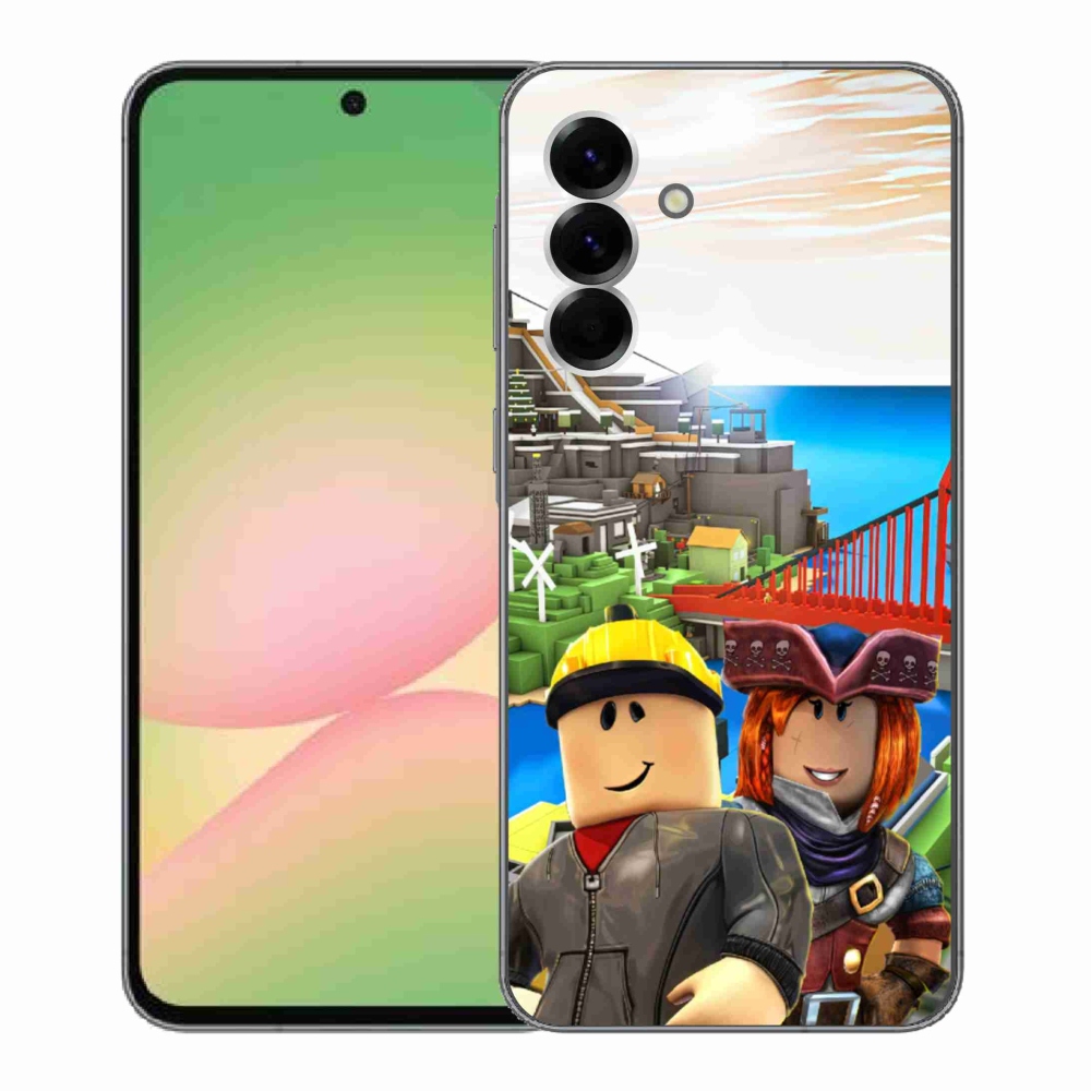 Zselés borítás mmCase Samsung Galaxy A56 5G - roblox 1