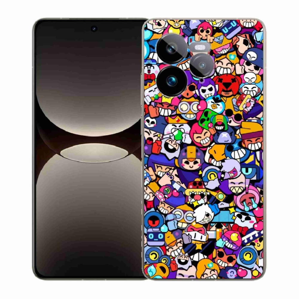 Gél borítás mmCase a Realme GT 7 Pro 5G-n - verekedés csillagok 2