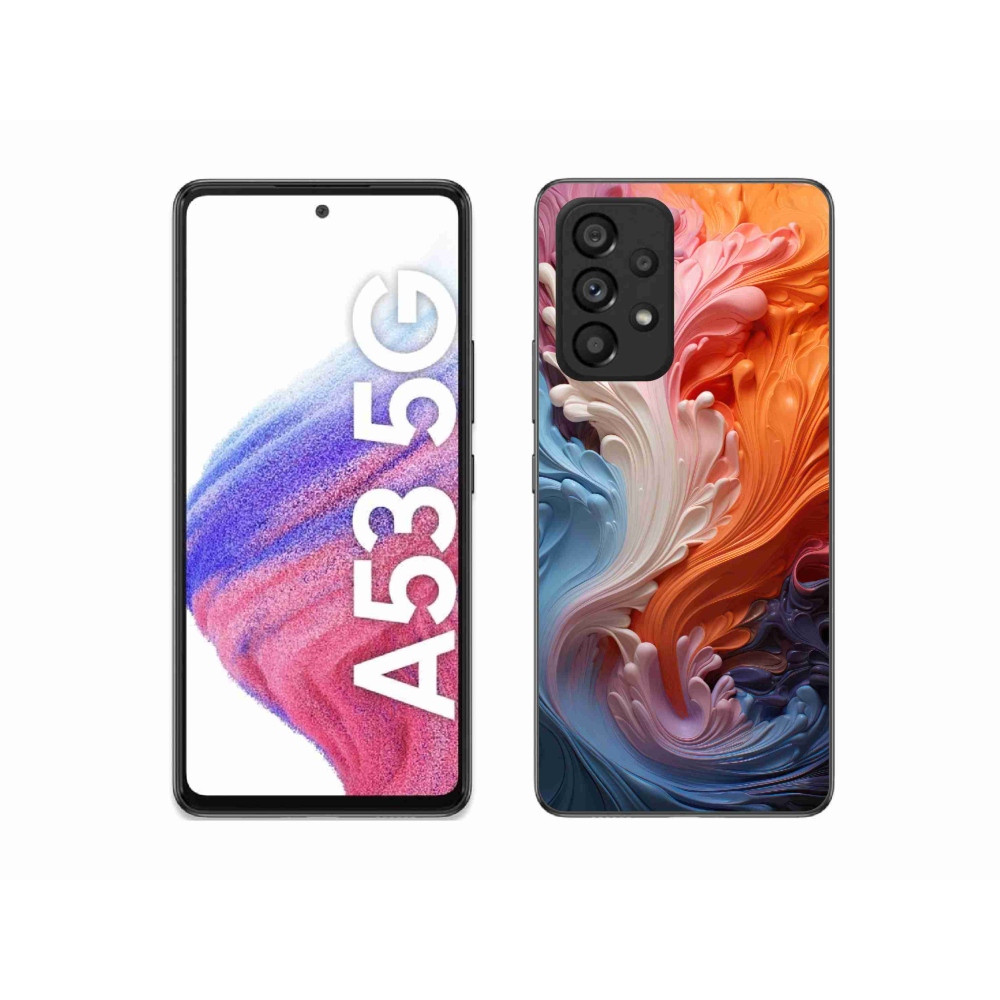Gél borítás mmCase Samsung Galaxy A53 5G - absztrakt motívum 8