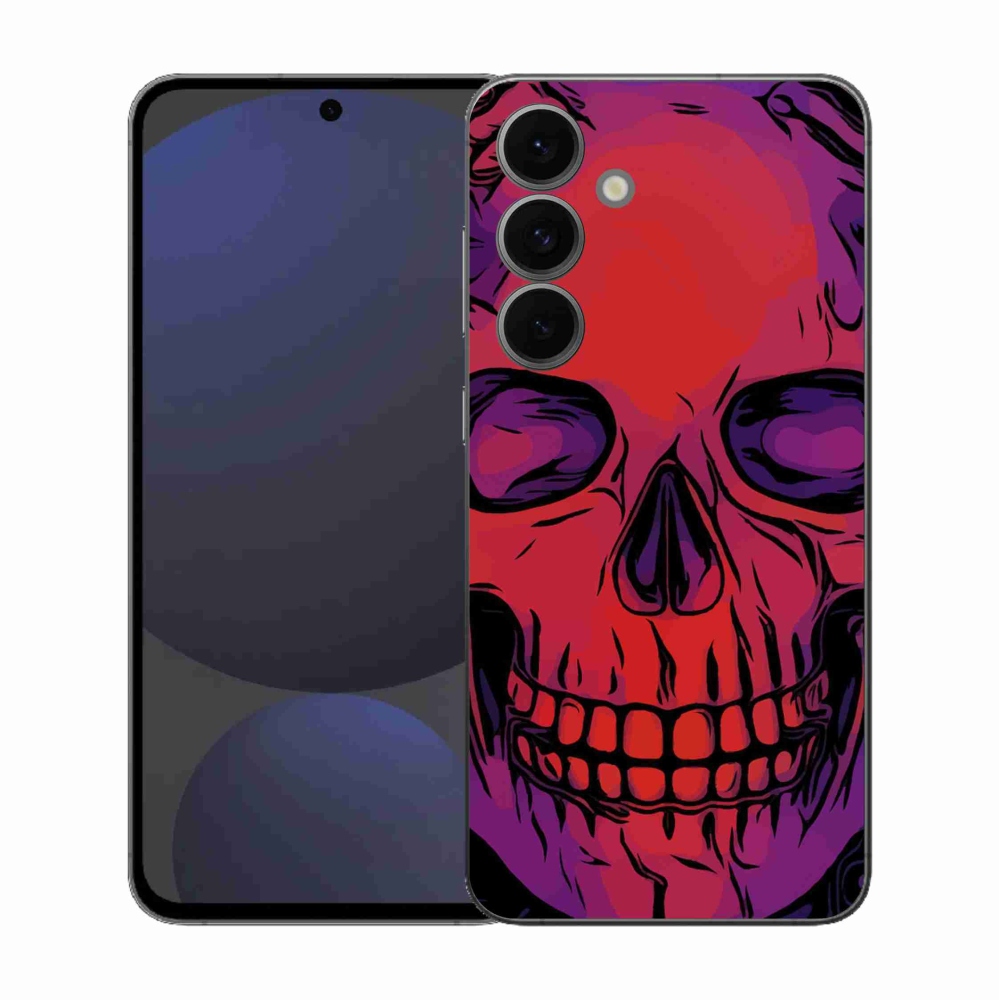 Zselés borítás mmCase Samsung Galaxy S25 FE - koponya