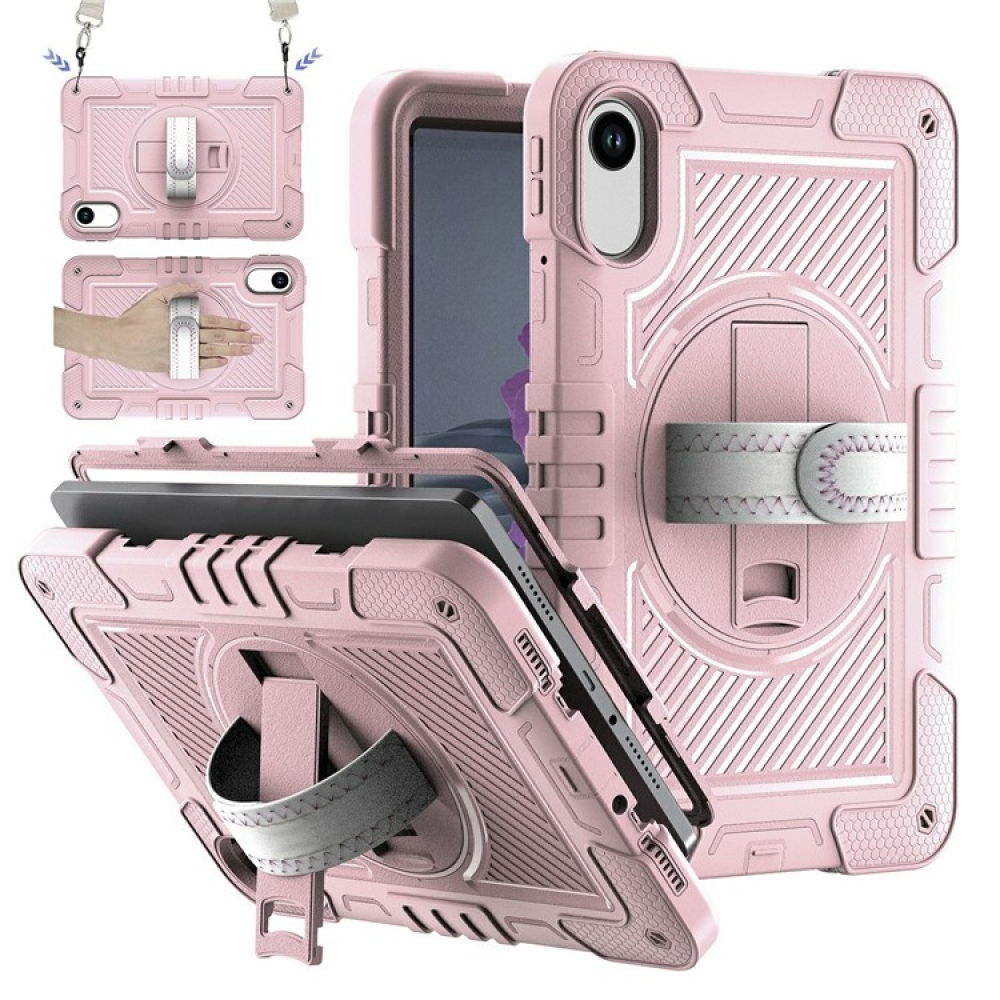 Strape tartós borítás kézi markolattal és pánttal Xiaomi Redmi Pad 2 - rózsaarany