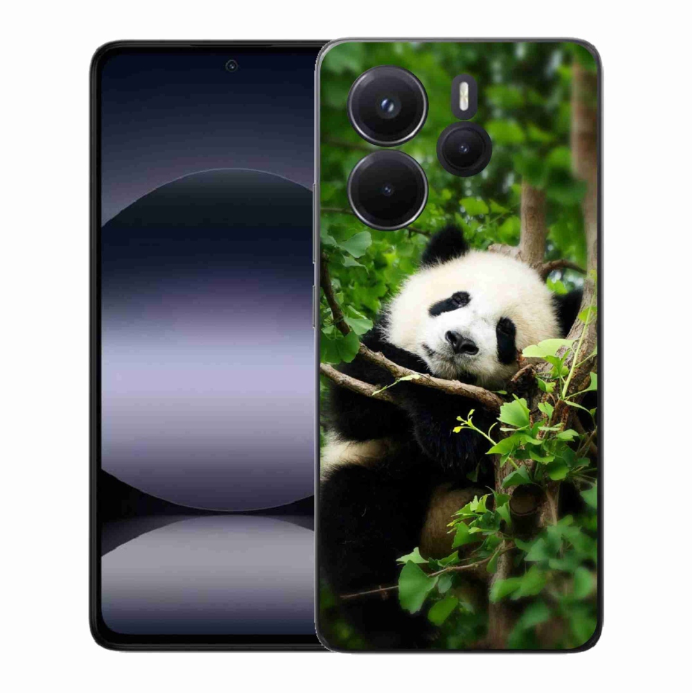 Gél borítás mmCase a Xiaomi Redmi Note 14-hez - panda