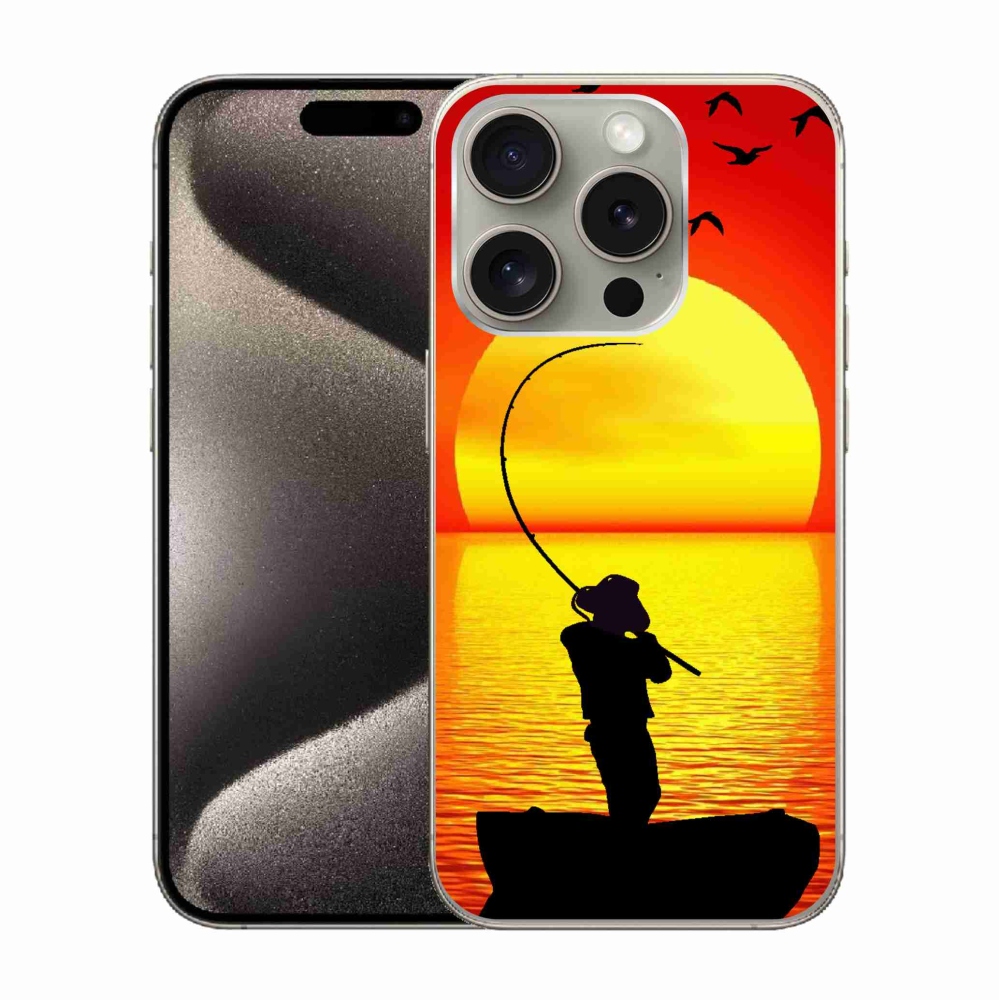 Gél védőburkolat mmCase iPhone 15 Pro készülékhez - Horgászat