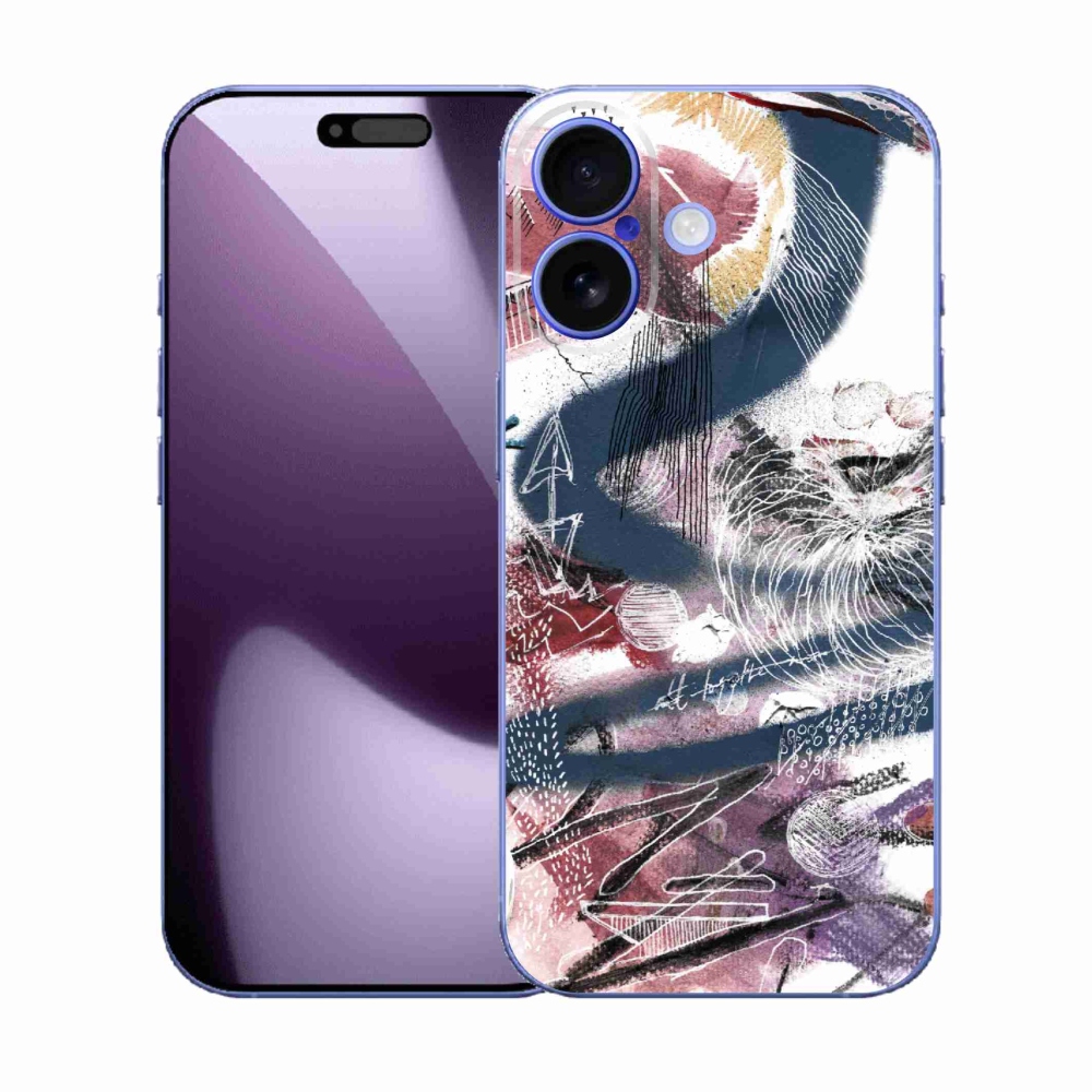 Gél borítás mmCase iPhone 17 - absztrakt motívum 28