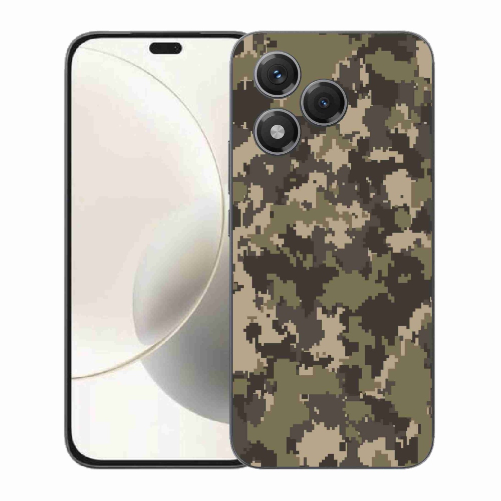 Zselés borítás mmCase a Honor 400 Lite-hoz - terepszínű minta 12