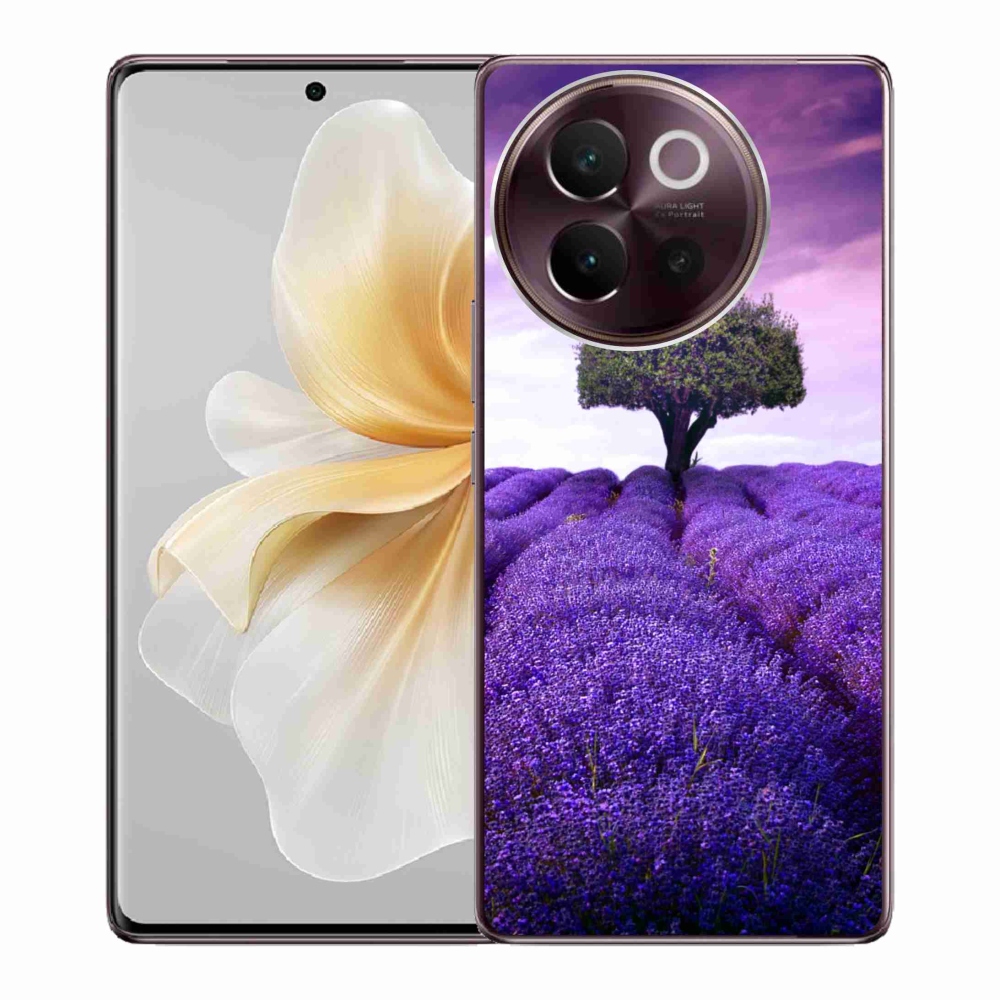 Gél védőburkolat mmCase a Vivo V40 Lite 5G készülékhez - levendula rét