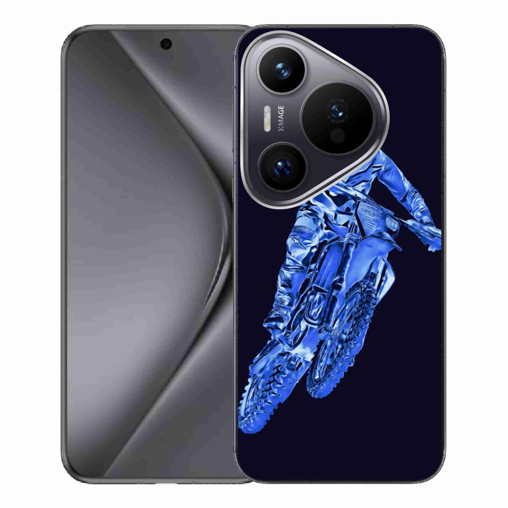 Zselés borítás mmCase a Huawei Pura 70 Pro-hoz - motocross 1