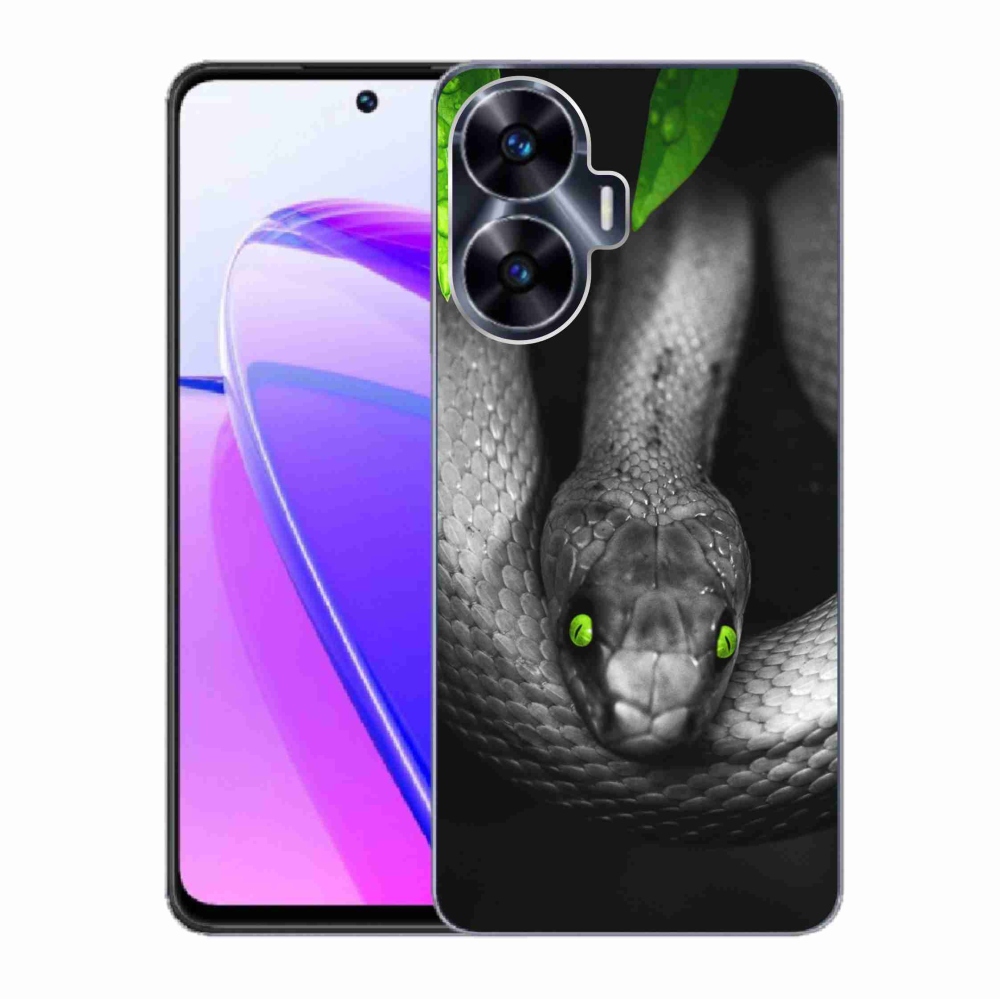Gél borítás mmCase a Realme C55 készülékhez - kígyó