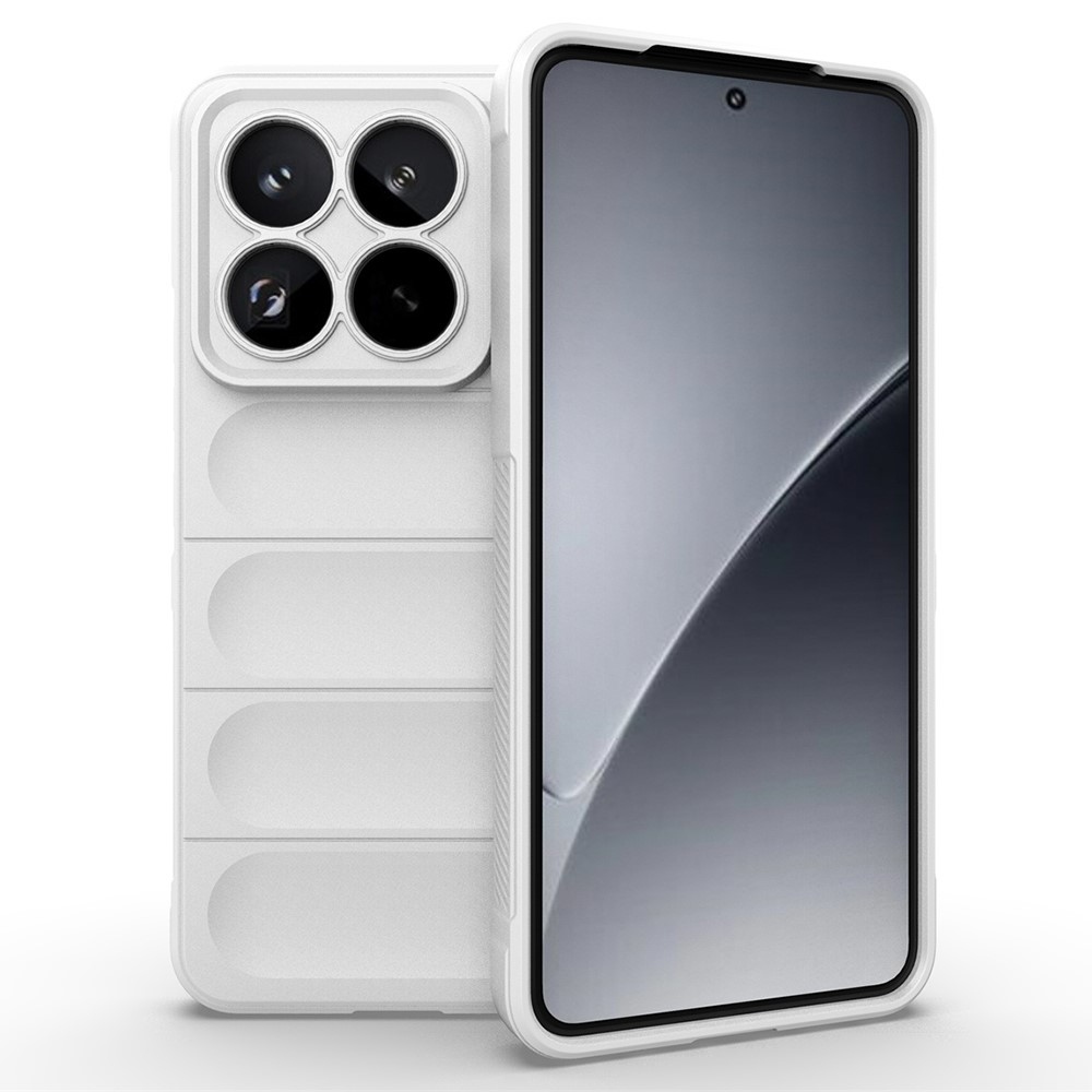 Rugg tartós zselés tok Xiaomi 15 Pro-hoz - fehér