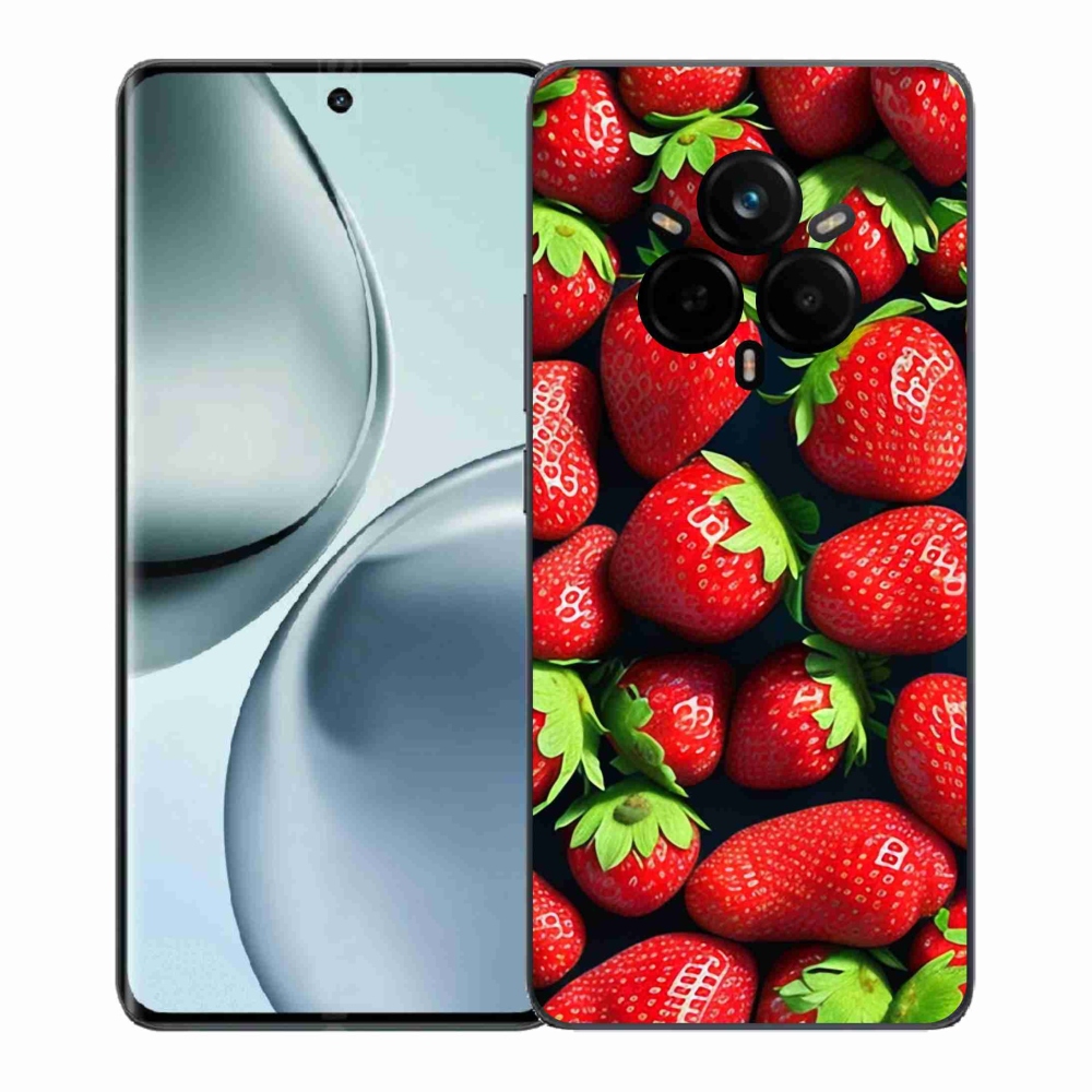 Gél borítás mmCase a Realme 14 Pro+ 5G készülékhez - eper